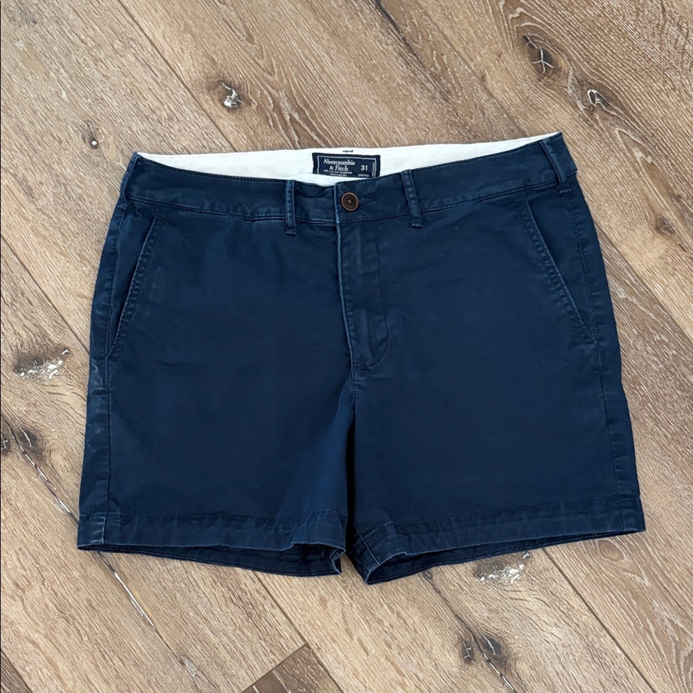 Abercrombie & Fitch Navy Shorts